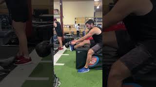 Tibialis Raise with kettlebell  Marching Fitness [upl. by Martinez]