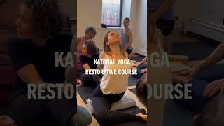 KATONAH YOGA RESTORATIVE COURSE [upl. by Nitsrek]