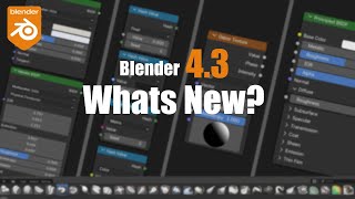 New features coming to Blender 43 [upl. by Matty560]