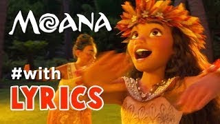 MOANA Song ✺ Where You Are with Lyrics no Cutscenes [upl. by Edmead]