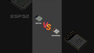 ESP32 vs ESP8266 10s Learning IoT Tutorial What is difference between esp8266 amp esp32 shorts [upl. by Asel]