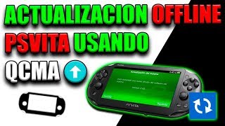 ✔️ 370 ACTUALIZAR OFFLINE 🚫 PS VITA desde el PC usando QCMA [upl. by Goss]