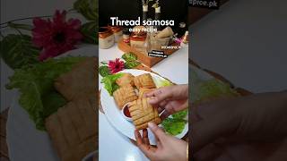 Thread samosa iftar special 🌙 ramadan 2024 short shorts threadsamosa samosa [upl. by Turpin]