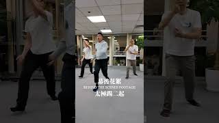 太極拳踢二起幕後花絮BEHIND THE SCENES FOOTAGE [upl. by Hanway]