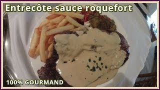 Entrecôte sauce roquefort [upl. by Sue]