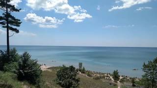 Lake Michigan Muskegon state park [upl. by Esiuol]