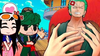 mugiwaras react Zoro e Robin cuidam do Chopper no one piece VR Vitor d akabane [upl. by Ellennod]