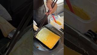 Rolled Egg Omelette  Malaysia Street Food [upl. by Leftwich]