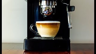 Saeco Poemia HD8425  Espresso amp Latte Эспрессо и Латте [upl. by Deadman]