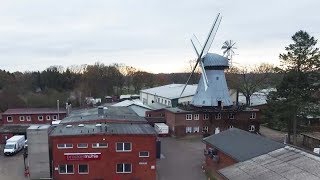 Deutschlands einzige historische Windmühle mit angeschlossener Bäckerei [upl. by Ytissahc]