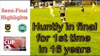 2nd Semi final of the Evening Express Aberdeenshire Shield 202425  Huntly v Buckie Thistle [upl. by Jemma]