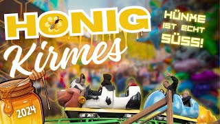 🎡🎢🎠 Honigkirmes Hünxe 2024 🍯🐝 WOW Wirklich süße Kirmes 🥰 4K [upl. by Camus67]