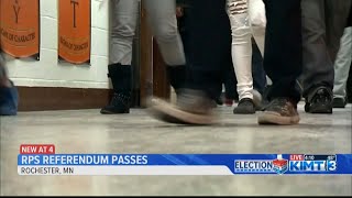 Rochester Public Schools superintendent says passage of referendum means schools wont have to close [upl. by Newnorb]