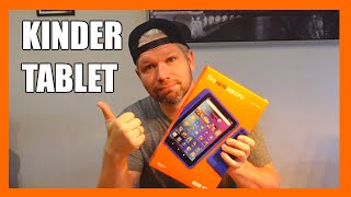 Das NEUE Amazon Fire HD10 Kids Pro Tablet 2023  Rundum sorglos PaketReviewTest  PapasVlog [upl. by Dlnaod]