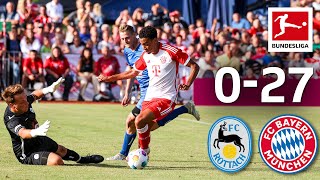 Bayern Score 27 Goals  Rottach Egern vs FC Bayern München 027  Highlights [upl. by Itsuj]