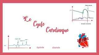 Physiologie cardiaque  Cycle cardiaque  explications sur les pressions les volumes etc [upl. by Luisa976]