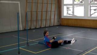 Fussballtraining Ablenken  Hechten  Torwarttraining [upl. by Aliam]