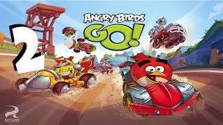 Angry Birds GO Android Walkthrough  Part 23  STUNT Track 2  Champion Chase [upl. by Rebane581]