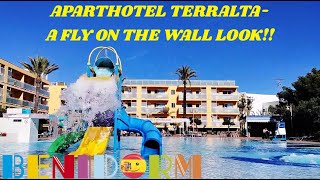 Benidorms TERRALTA Apartments  A FLY ON THE WALL LOOK☀️🌊🌴🏢Discover a Tranquil Oasis🥂🇪🇦 benidorm [upl. by Nohcim]