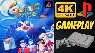 Cosmic Race  Ultra HD 4K60fps  PS1  PREVIEW  Game Movie Gameplay Playthrough Sample [upl. by Anthe737]