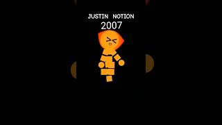 Justin 1997 AD 2007 AD 2017 AD 2025 [upl. by Idnaj291]