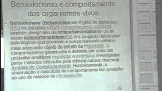 Behaviorismo Radical de Skinner Comportamento Humano e Criminalidade [upl. by Ocihc464]