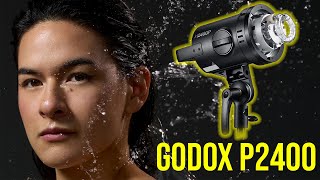 Godox P2400 reaches new heights  2400ws Pack and Head Strobe [upl. by Harimas]