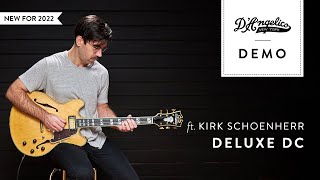 Deluxe DC Demo with Kirk Schoenherr  DAngelico Guitars [upl. by Lanod]