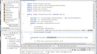 AS3 ServerSocket 과 Socket을 통한 통신 [upl. by Eittak85]