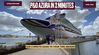 PampO AZURA IN 2 MINUTES [upl. by Reeves]