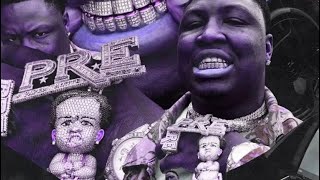 Big Moochie Grape  Crip Blue Hundreds Slowed n Reverb [upl. by Nolyaw809]