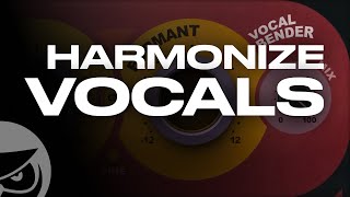 How to Harmonize Vocals with Plugins [upl. by Pazit731]