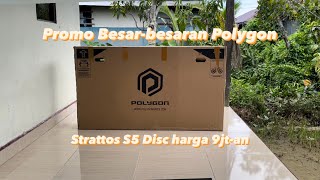 UNBOXING POLYGON STRATTOS S5 DISC 2022 [upl. by Annatnas]