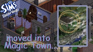 Buying a lot in Magic Town on the Sims 1 Sybill Trelawney pt 1  Longplay no commentary [upl. by Jarad]