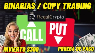 Regal Crypto🤑invierto 300🤑copy trading🤑retiros inmediato🤑trading🤑btc🤑binarias🤑nft game🤑Gratis🤑 [upl. by Hadihsar]