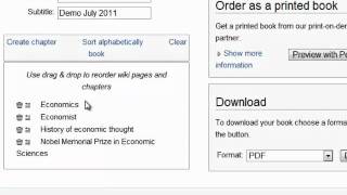 How to Create a WikiBook [upl. by Einnad235]