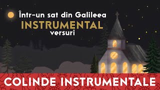 Intrun sat din Galileea ❄️ INSTRUMENTAL karaoke [upl. by Balling]