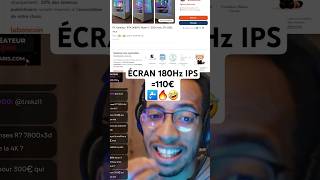 Un écran 180Hz IPS à 110€ 🚰🔥🚀 cartegraphique ecran pc [upl. by Magan]