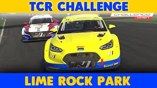 TCR Challenge at Lime Rock Park  S4 2024 iRacing [upl. by Sayer]