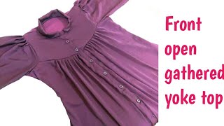 Front open designer top cutting and stitching [upl. by Ras]