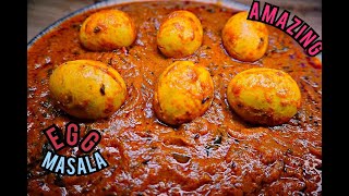 The best way to cook restaurant eggs masala [upl. by Donovan]