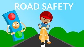 Road Safety video  Traffic Rules And Signs For Kids  Kids Educational Video [upl. by Zaria603]