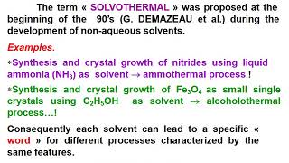 Hydrothermal Synthesis  I Presentation [upl. by Malloy]