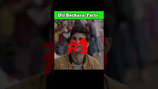 Dil bechara movie unknown fact Sushant Singh Rajput last filmshorts viralvideo [upl. by Rosenblatt]