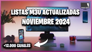 📺 LISTAS M3U  IPTV 2024 [upl. by Newmann454]