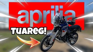 Aprilia Tuareg 660 Promossa😍 Test ride ITA Recensione [upl. by Naillik]