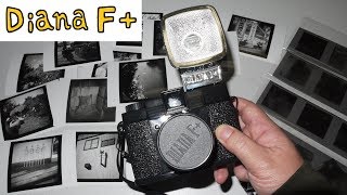 Lomography Diana F 中古で買ったので開封して撮影してみました！ Unboxing Loading the film Photo [upl. by Uht192]