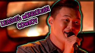 Meet EnkhErdene ‘AGT Fantasy League’s Mongolian Cowboy [upl. by Figge]