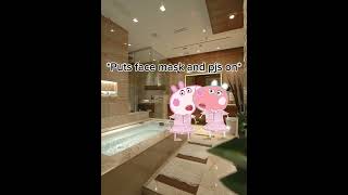 SUZY AND PEPPA SLEEPOVER PART 5 preppy [upl. by Atiuqihs]