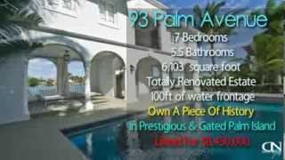 93 Palm Avenue  Al Capone Miami Mansion [upl. by Einned227]